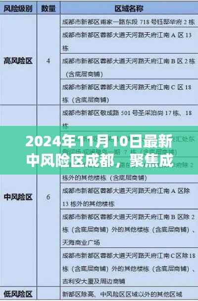 聚焦成都,最新中风险区解读与洞察(2024年11月版)
