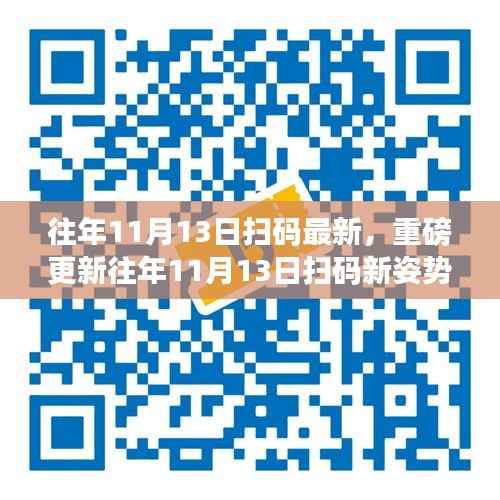 重磅更新揭秘,往年11月13日扫码新姿势揭秘,你掌握了吗?