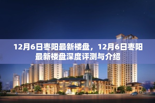 12月6日枣阳最新楼盘深度评测与详解