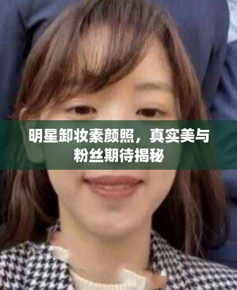 明星卸妆素颜照,真实美与粉丝期待揭秘