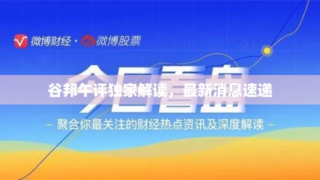 谷邦午评独家解读,最新消息速递
