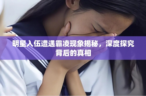 明星入伍遭遇霸凌现象揭秘,深度探究背后的真相